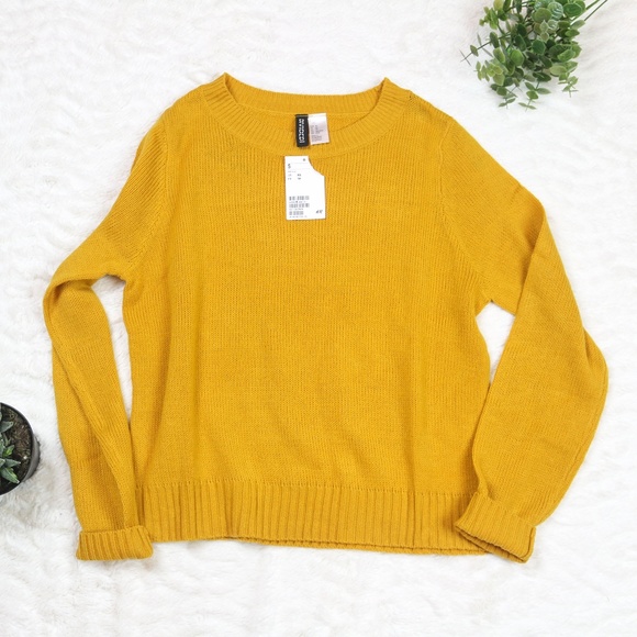 Divided Sweaters - Divided Yellow sweater